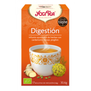 TE YOGI DIGESTION ECO 17 BOLS.
