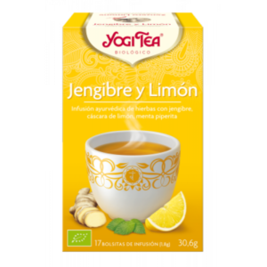 TE YOGI JENGIBRE-LIMON ECO 17 BOLS.