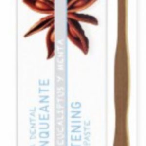CREMA DENTAL BLANQUEANTE + CEPILLO DENTAL BAMBU DE REGALO