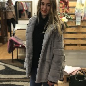 Abrigo de piel